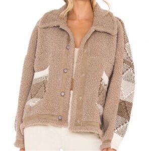 Blank NYC Sherpa Teddy Jacket Small